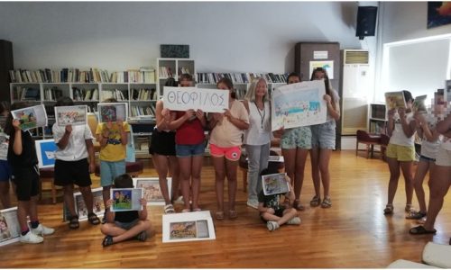 Καλοκαιρινή Εκστρατεία Ανάγνωσης & Δημιουργικότητας 2025, «Στη βιβλιοθήκη όλα είναι Ζωγραφιστά!» στη Δημοτική Βιβλιοθήκη Σταλού